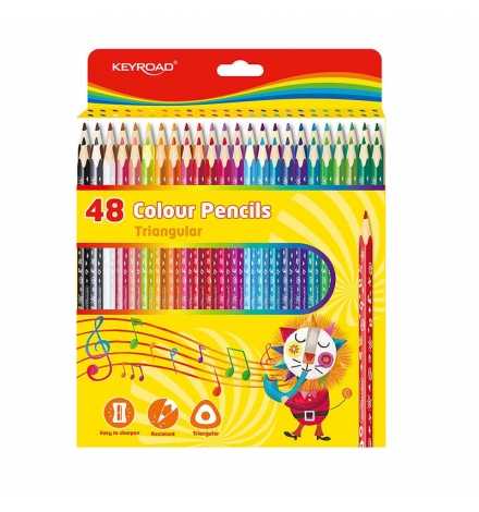 Pencils Colored Set 48pcs - Keyroad