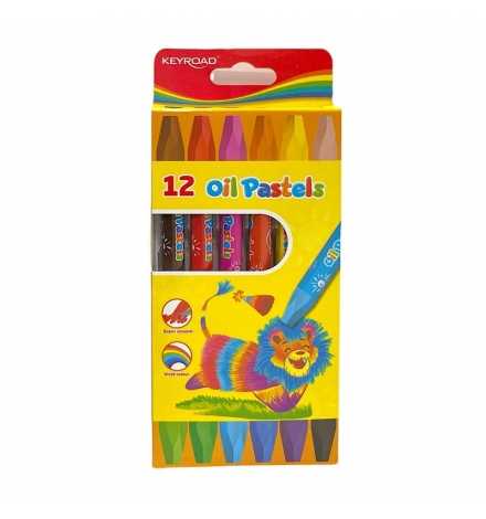 Oil Pastel 12 Colors - Keyroad