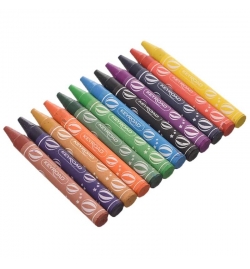 Wax Crayons 12 colors - Keyroad