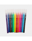 Fiber Markers 12pcs - Keyroad