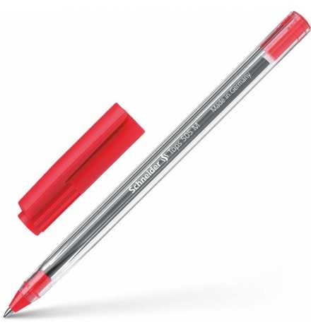 Ballpoint Pen 0.5mm Tops 505 M Red