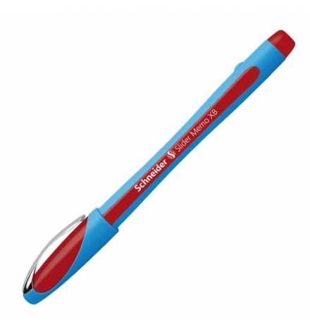 Ballpoint Pen Slider Memo XB Red