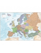 Political Map of Europe (English)