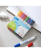 Whiteboard Markers 8pcs Colored Deli