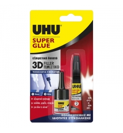 UHU Super Glue 3D Filler