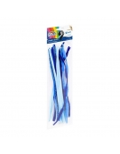 Pipe Cleaners 30cm Assorted Blue 20pcs