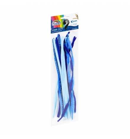 Pipe Cleaners 30cm Assorted Blue 20pcs