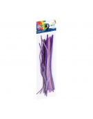 Pipe Cleaners 30cm Assorted Purple 20pcs