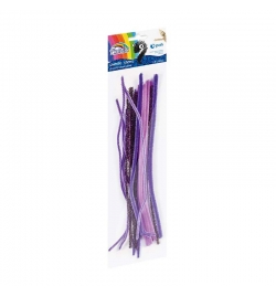 Pipe Cleaners 30cm Assorted Purple 20pcs