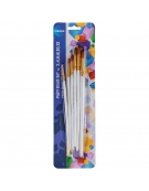 Paint Brush set 6pcs Round Nylon - Centrum