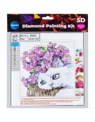 Diamond Painting Kit 20x20cm Cat