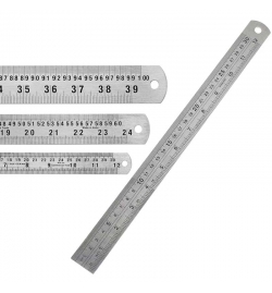 Metallic Ruler 100cm - Stainless Steel