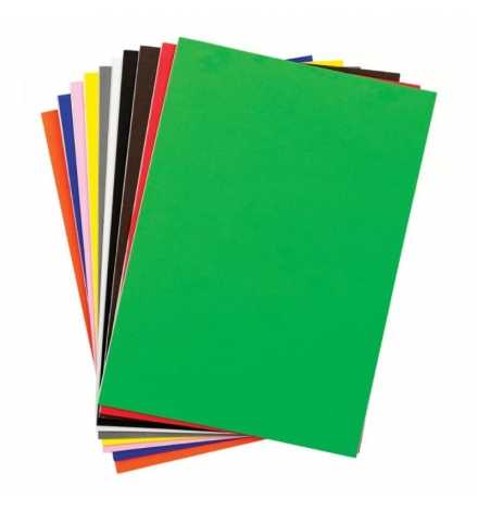 Foam sheets 2mm Adhesive 10pcs 30x40cm