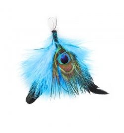 Feathers 14-16cm 3pcs - Peacock