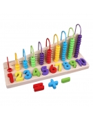 Wooden Triple Play Calculating Toy