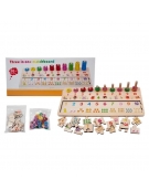 Wooden Educational 3 In 1 Matchboard