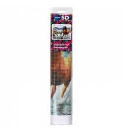 Diamond Mosaic Kit 40x50cm Horses