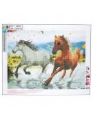 Diamond Mosaic Kit 40x50cm Horses