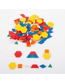 Γεωμετρικά Σχήματα 5mm (Pattern Blocks) 250pcs