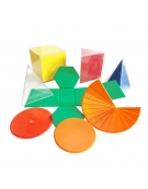 Folding Geometric Solids 2D/3D - 10pcs