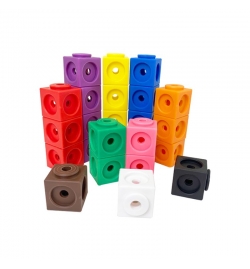 Math Linking Cubes 2cm 100pcs