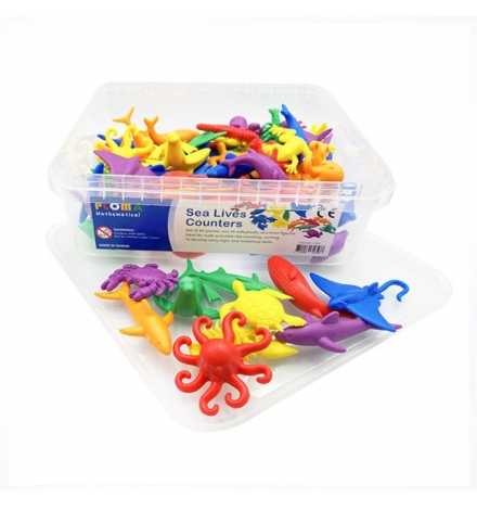 Sea Life Counters - 84pcs