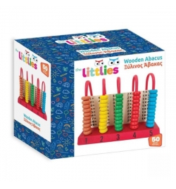 Wooden Educational Abacus 50 beads Luna