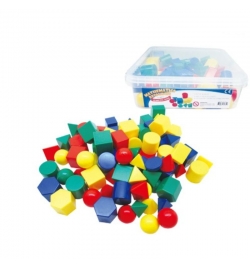 Mini Geometric Shapes Solid 80pcs