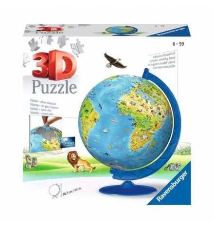 3D Puzzle 180τεμ - Υδρόγειος Σφαίρα