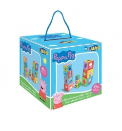 Εκπαιδευτικοί κύβοι πύργοι 10pcs Peppa Pig - Luna