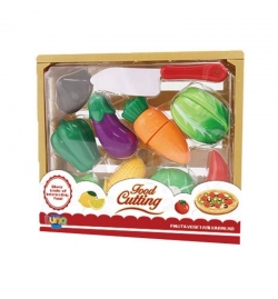 Crate of Vegetables / Cutting Set 11pcs