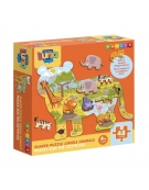 Shaped Puzzle Jungle Animals 48pcs - Luna