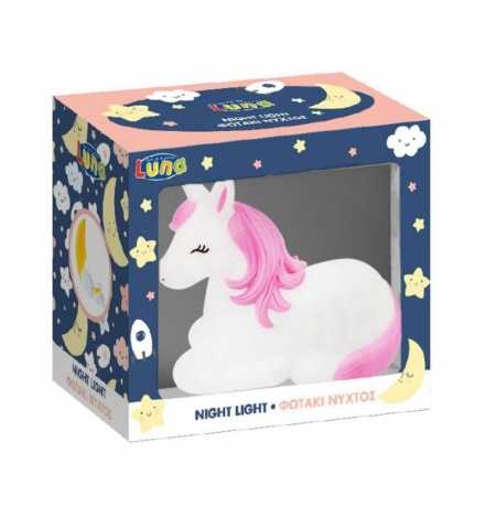 Night Light Unicorn LED Luna