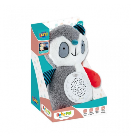 Plush Racoon with light and sound Luna