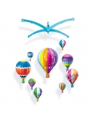 Paint Your Own Hot Air Balloons Mobile Set