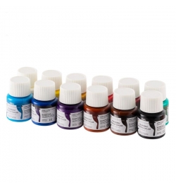 Set of 12 Gouache paints 25ml Deli