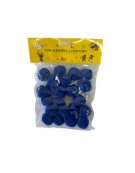 Pom poms 20mm μπλε 60pcs