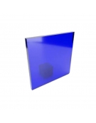 acrylic 3mm 10x15cm Blue Transparent