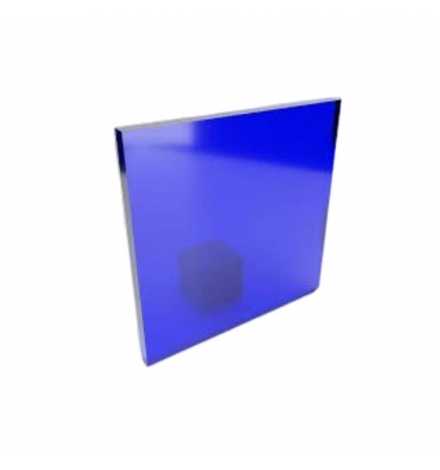 acrylic 3mm 10x15cm Blue Transparent