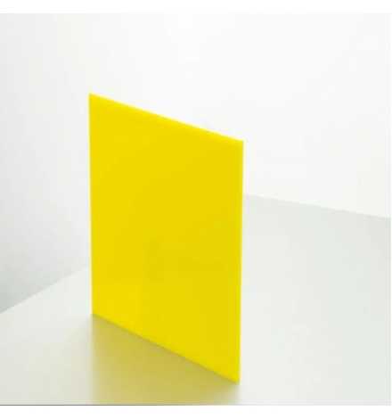 Acrylic sheet 3mm 20x30cm Yellow