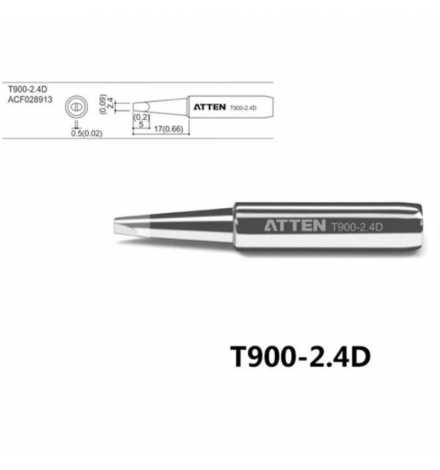 Μύτη για Κολλητήρι Atten 2.4mm T900-2.4D