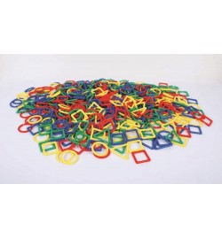 Γεωμετρικά σχήματα "Shape Links" 500pcs